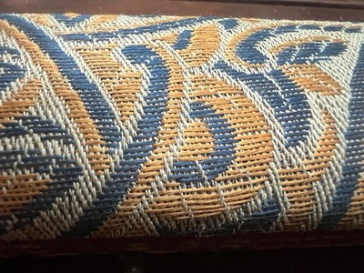 🔴 Box bracelet watch case vintage damask fabric 20 