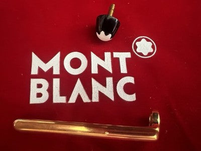 🔴 MONTBLANC penna sfera CLIP E TESTINA Meisterstück PIX ricambio originale