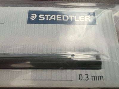 🔴 STAEDTLER Mars Professional refill 716 0,3 mm NOS Made in Germany (2 pezzi)