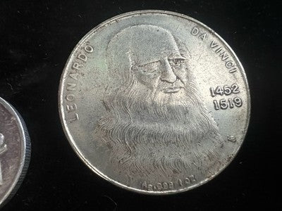 🔴 MEDAGLIE Leonardo Da Vinci Verdi Casserini Pérez Lenin America URSS Lotto 6