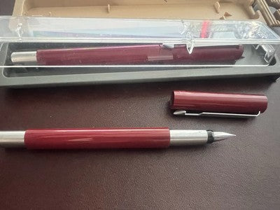 PARKER Bolígrafo Y Pluma Roja Vector Vintage