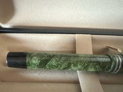 🔴 STILOR penna stilografica Extra celluloide marmorizzata scrive vintage '30