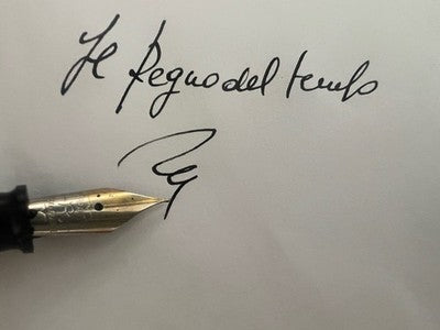 Stylo-Plume Stylo à Plume Celluloid Celluloide Nacré M Écrit Vintage '40