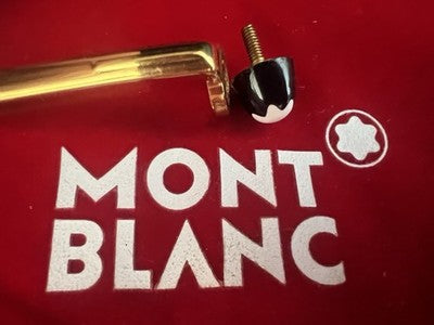 🔴 MONTBLANC penna sfera CLIP E TESTINA Meisterstück PIX ricambio originale