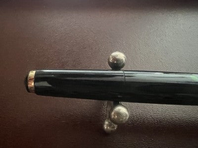 Pelikan P1 Stylo-Plume Stylo à Plume Noire À Piston Stylo Plume F Vintage 1959 