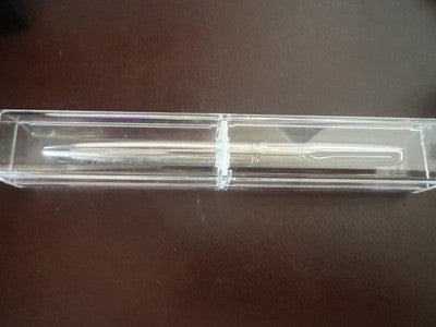 🔴 AURORA penna sfera millerighe cromata scrive 1960 vintage B