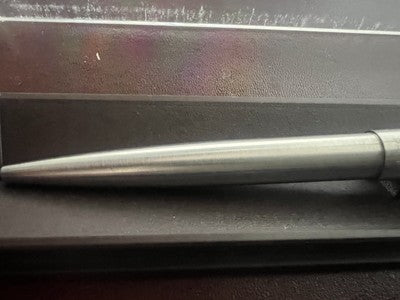 🔴 PARKER penna sfera cromata UL a scatto scrive con astuccio