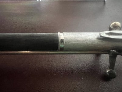 Aurora Stylo-Plume à Bille 98 Résine Satin Capuche Métal Écrit Vintage 