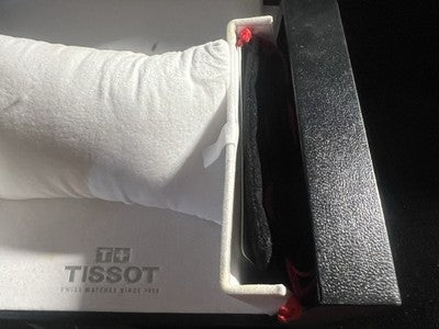 Tissot Box Armbanduhr T-Touch Expert Garage Rot Mit Heftchen