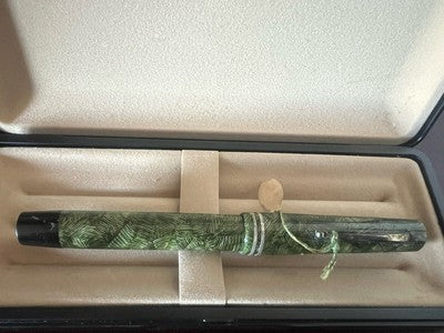 🔴 STILOR penna stilografica Extra celluloide marmorizzata scrive vintage '30