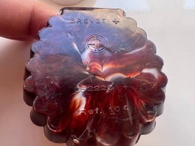Cases Rings Boxes Shell Celluloid Effect Tortoise Vintage 1950 