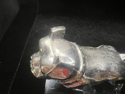 🔴 Maskottchen AUTO Hund BULLDOG Motorhaube Amerikanisches Auto LKW MACK Vintage