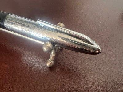 🔴 LINCOLN penna stilografica pistone pennino ORO 14k M scrive vintage 1960