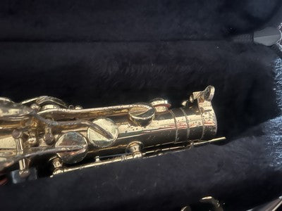 🔴 ROY BENSON Altsaxophon AS202 aus Messing, komplett mit Koffer und Mundstück 