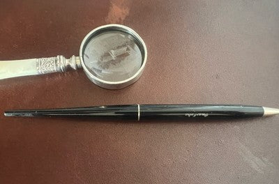 🔴 OMAS penna sfera EXTRA stiloforo scrivania scrive vintage A