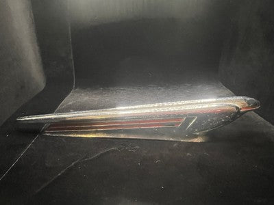 🔴 Amerikanisches Auto-Kühlerfiguren-Emblem SPEED (Vintage)