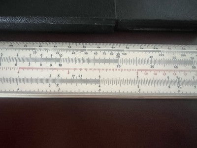 🔴 Regolo ALBERT NESTLER N. 23 R A sistema Rietz calcolatore fodero vintage