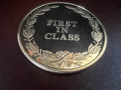 🔴 Medaglia HONDA COWES CLASSIC POWE BOAT 2002 dorata premio