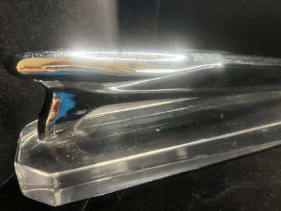 Maskottchenauto, Flugzeug, Motorhaube, Kühler, amerikanisches Auto, Jet, Zukunft, Vintage 