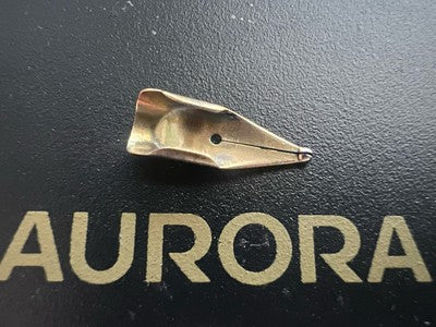 🔴 AURORA penna stilografica PENNINO ORO 14 KT 585 per Hastil M medio