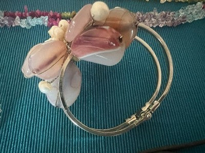 Colliers Cristaux Perles Pierres Bracelet Bijoux Vintage N.3
