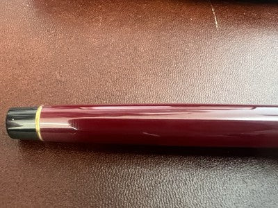🔴 AURORA penna stilografica Ipsilon bordeaux profili dorati pennino F garanzia