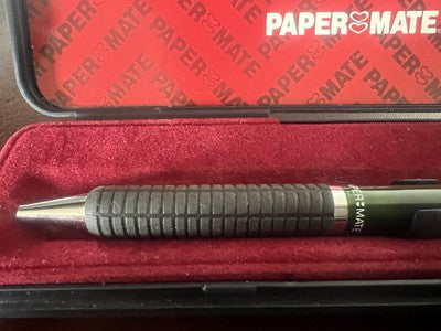 🔴 PAPERMATE penna sfera 90° DYNAGRIP verde Giappone istruzioni vintage