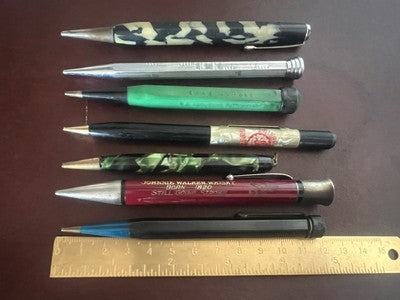Crayon Mécanique Penne Parties Recharge Restauration Sheaffer Walker Lot 7 Pcs