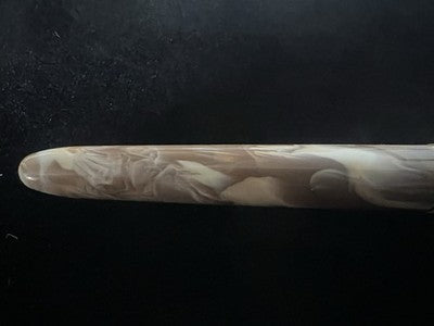 Daniel Hechter Stylo-Plume Sphère Résine Effet Marbre Français Écrit 