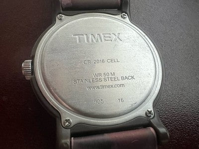 🔴 TIMEX orologio uomo quarzo militare camouflage Camper da campo