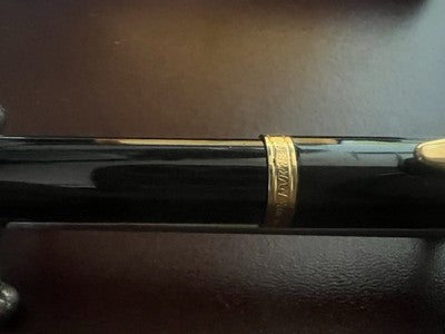 🔴 WATERMAN penna stilografica Le Man 100 lacca pennino ORO 18 Kt EF garanzia