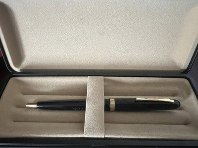 Rezept Stift Kugel Extra Schwarz Mit Greca Waffen Adler Schreibt Vintage