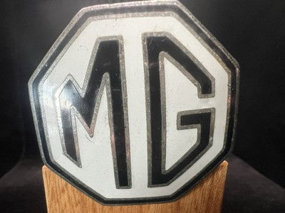 🔴 MG badge auto Morris Garages radiatore calandra emblema mascot vintage 80