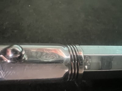🔴 MONTEGRAPPA penna stilografica ARGENTO 925 Reminiscence pennino ORO M