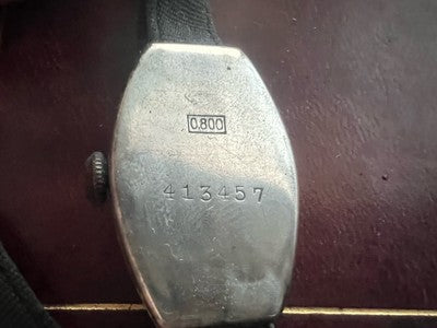 Armbanduhr Silber 800 Frauen Handgelenk E & Co N.29 - Überprüfung Teile