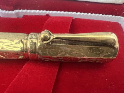 🔴 EUROPA penna stilografica retrattile pennino ORO la storia funziona vintage A