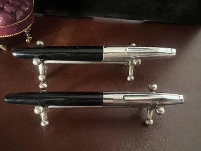 🔴 Penna stilografica pistone e sfera con punta a freccia Design vintage ’60 G