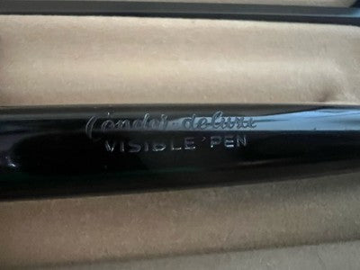 🔴 CONDOR penna stilografica a pistone Deluxe Visible pen scrive vintage