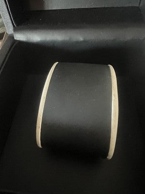 🔴 HAMILTON box scatola orologio legno nero con cuscino custodia cofanetto