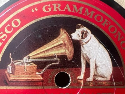 🔴 Dischi LA VOCE DEL PADRONE 78 giri gommalacca Chopin Polonese grammofono 2 PZ