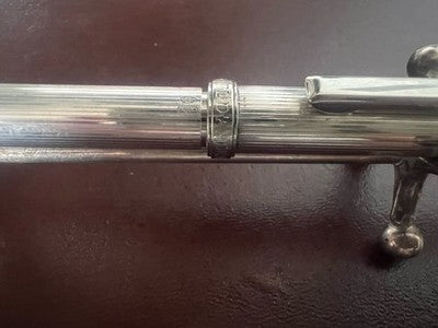 Rafael D'Andre Kugelschreiber, 925er Sterlingsilber, mit Federmäppchen 
