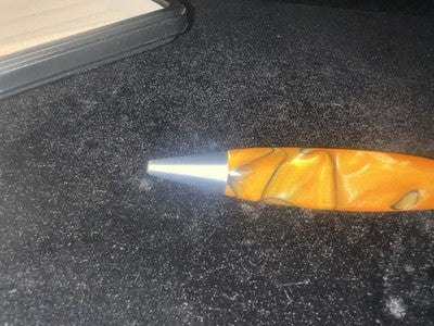Koh-I-Noor Stylo-Plume Sphère Résine Marbré Brillant Et Laque Écrit Vintage