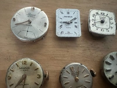 🔴 Movimenti e quadranti orologi Tissot Lorenz Monvis ricambi vintage 8PZ
