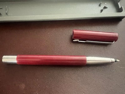 PARKER Bolígrafo Y Pluma Roja Vector Vintage