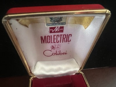 Colibri'Boîte Briquet Molectric Rouge mit Timbre 