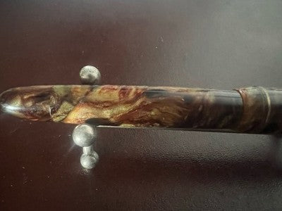 🔴 Penna stilografica celluloide pennino aereodinamico scrive vintage '50