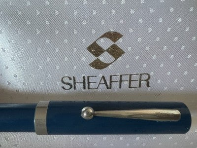Sheaffer Stylo-Plume Stylo à Plume Bleu M Moyen No Nonsense Vintage B