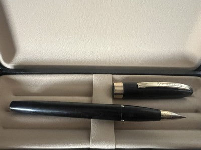 SHEAFFER'S Pen Fountain Pen Gold Snorkel Fill Black Marking Vintage
