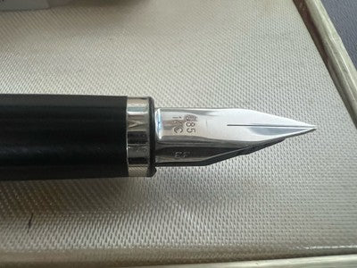 🔴 PELIKAN penna stilografica P580 Signum pennino oro EF con garanzia vintage