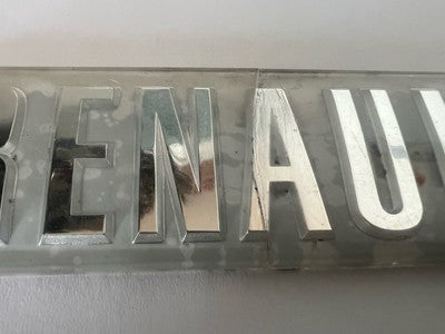 Renault Emblem Auto Emblem Platte Vintage Alter 1970